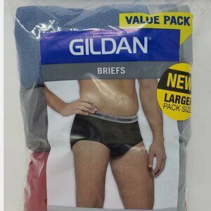 Gildan Premium Cotton Comfort Briefs 5-Pack – Men’s Underwear 2XL, Soft Cotton w